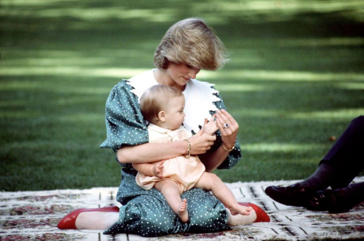 Princess Diana and Prince William