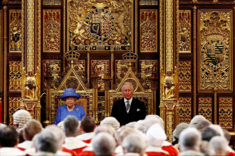 Queen Elizabeth and Prince Charles