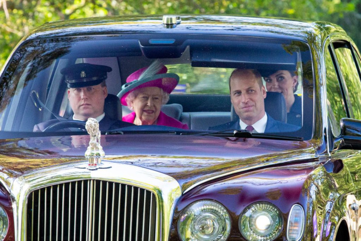 Queen Elizabeth, Prince William and Kate Middleton