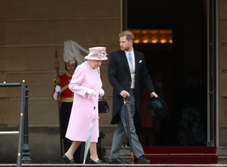 Queen Elizabeth and Prince Harry