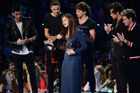 One Direction and Selena Gomez