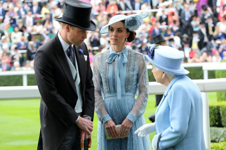 Prince William, Kate Middleton and Queen Elizabeth