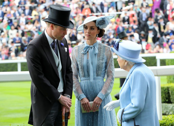 Prince William, Kate Middleton and Queen Elizabeth