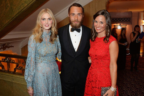 Donna Air, James Middleton and Pippa Middleton
