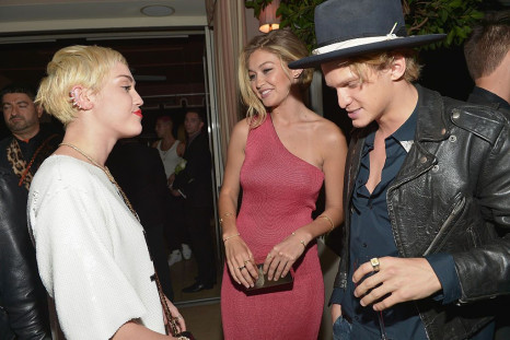 Miley Cyrus, Gigi Hadid and Cody Simpson