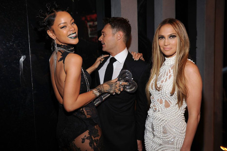 Rihanna, Ryan Seacrest and Jennifer Lopez