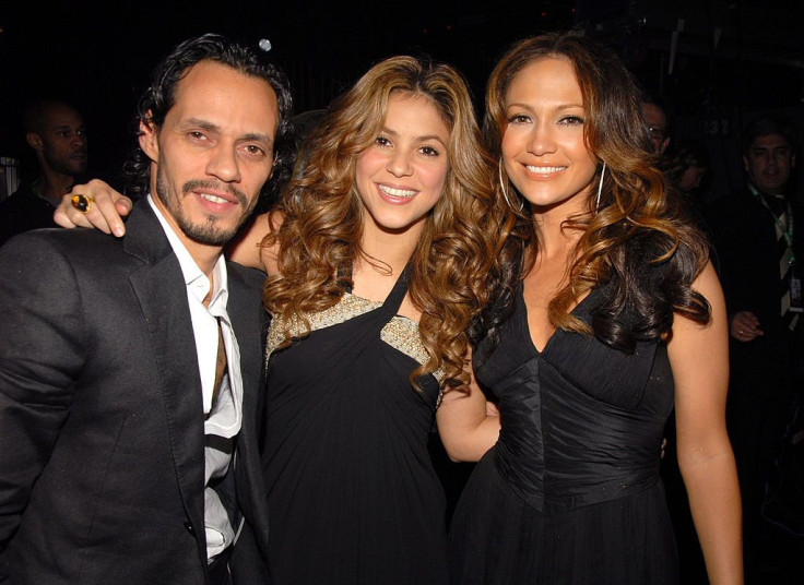 Marc Anthony, Shakira and Jennifer Lopez