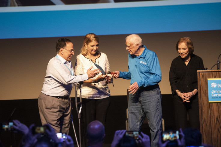 Former President Jimmy Carter and former First Lady Rosalynn Carter 