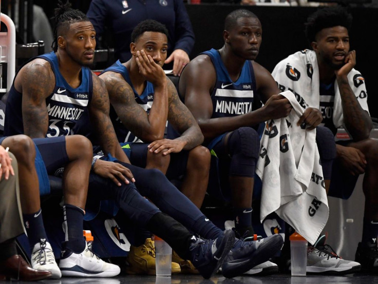 Robert Covington, Jeff Teague, Gorgui Dieng, Jordan Bell - Minnesota Timberwolves