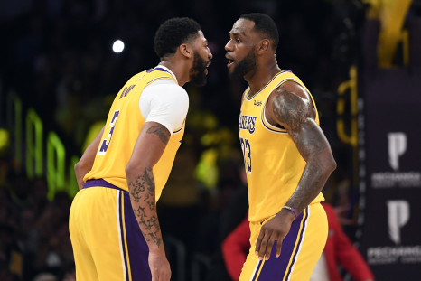 Anthony Davis LeBron James Lakers