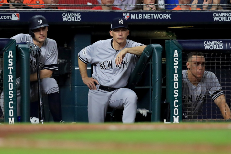 Joe Girardi Yankees Aaron Judge