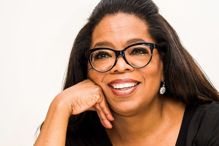 Oprah smiling