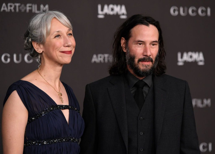 Alexandra Grant and Keanu Reeves