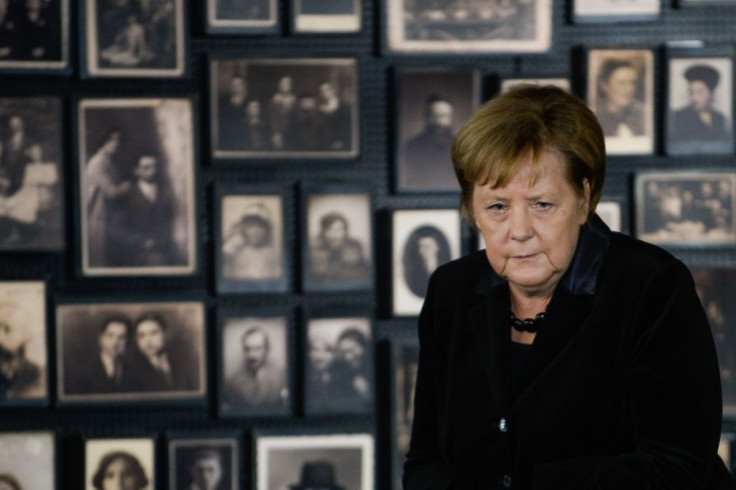 Angela Merkel Auschwitz