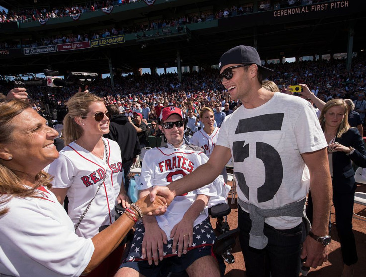 Tom Brady, Nancy Frates, Julie Frates, Pete Frates