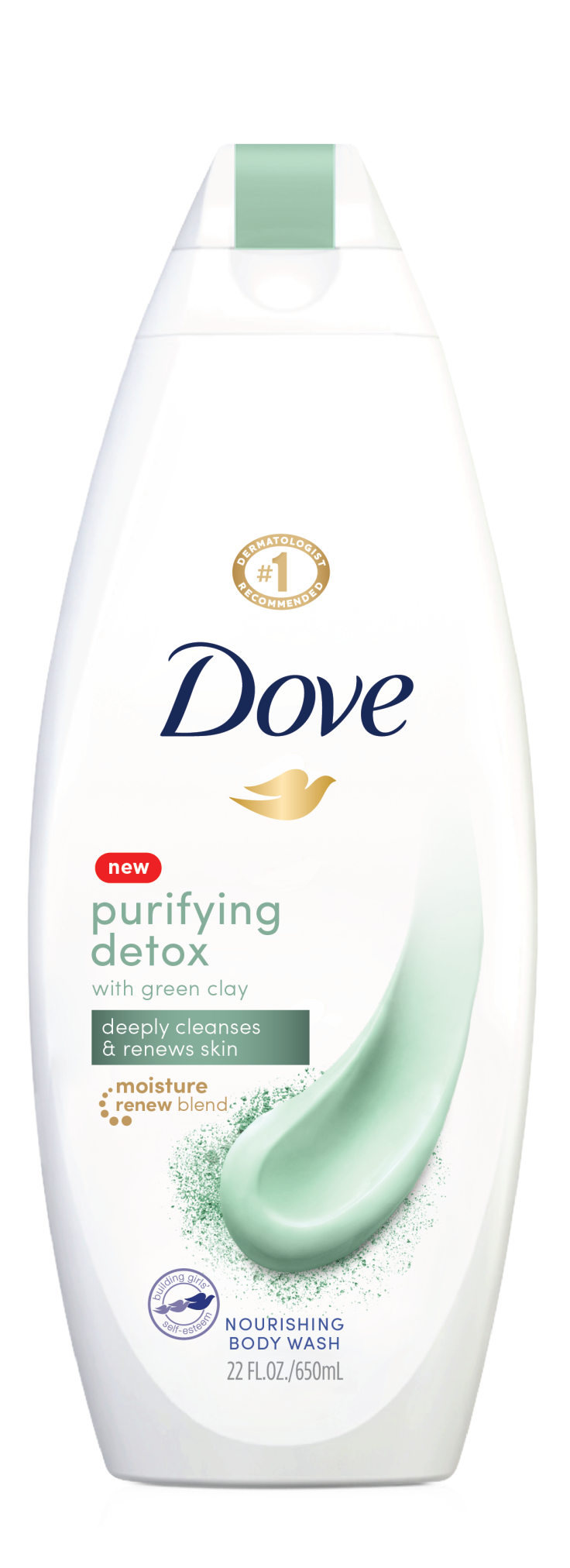 Dove Purifying Detox Body Wash 22oz