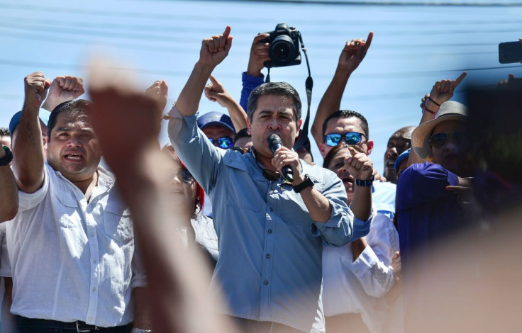 Honduran President Juan Orlando Hernandez