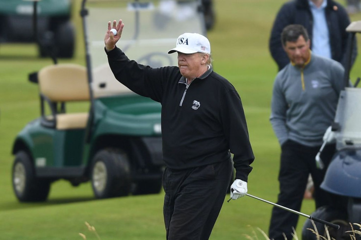 President Donald Trump Golf
