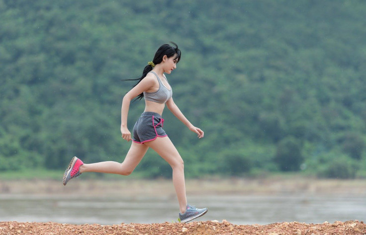 woman running exercise