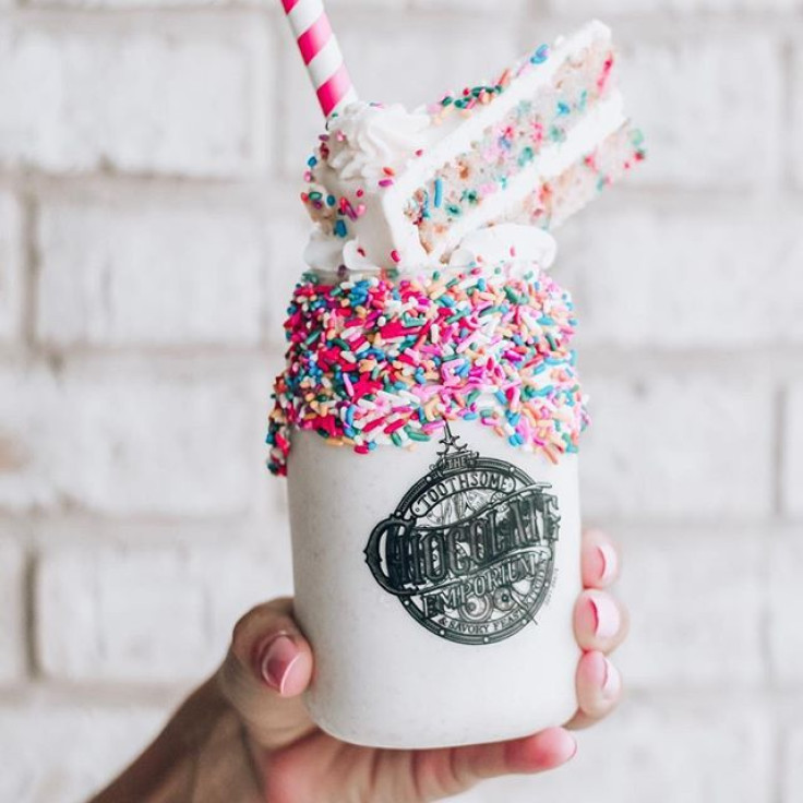 Universal Orlando Resort's Confetti Cake Milkshake