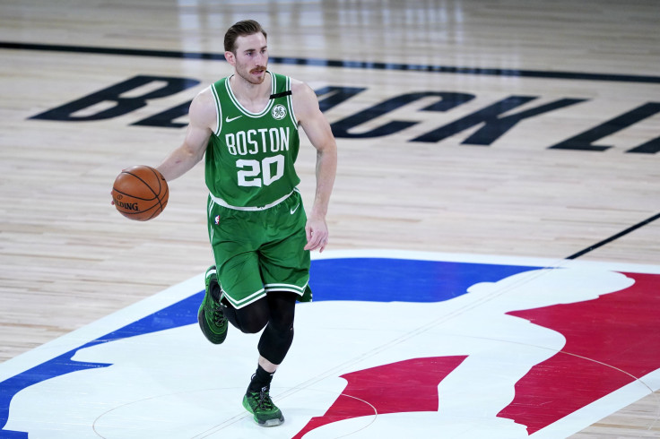 Gordon Hayward #20 of the Boston Celtics 