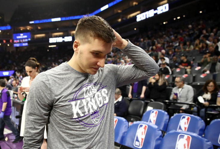  Bogdan Bogdanovic #8 of the Sacramento Kings 