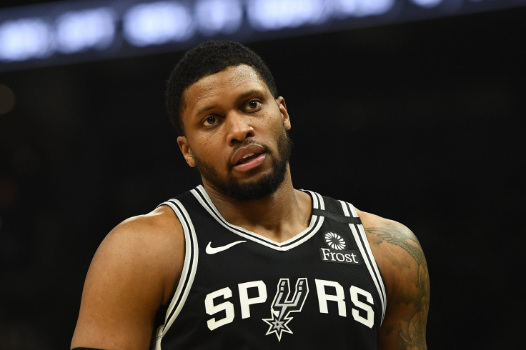 Rudy Gay #22 of the San Antonio Spurs