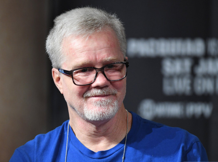 Manny Pacquiao's trainer Freddie Roach 