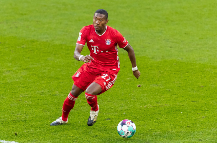 David Alaba of FC Bayern Muenchen