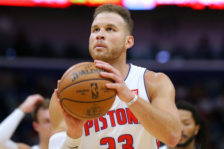 Blake Griffin #23 of the Detroit Pistons