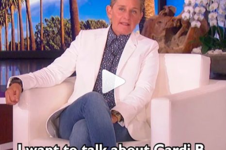 Ellen DeGeneres discussed about Cardi B's nude pic that surfaced online last week.