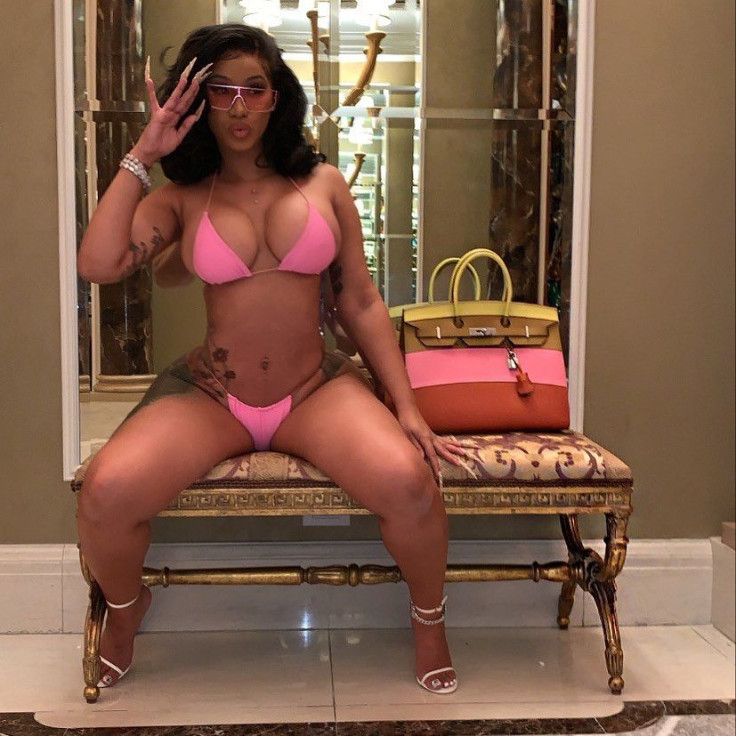 Cardi B slammed haters who questioned her on her Birkin handbag's collection.