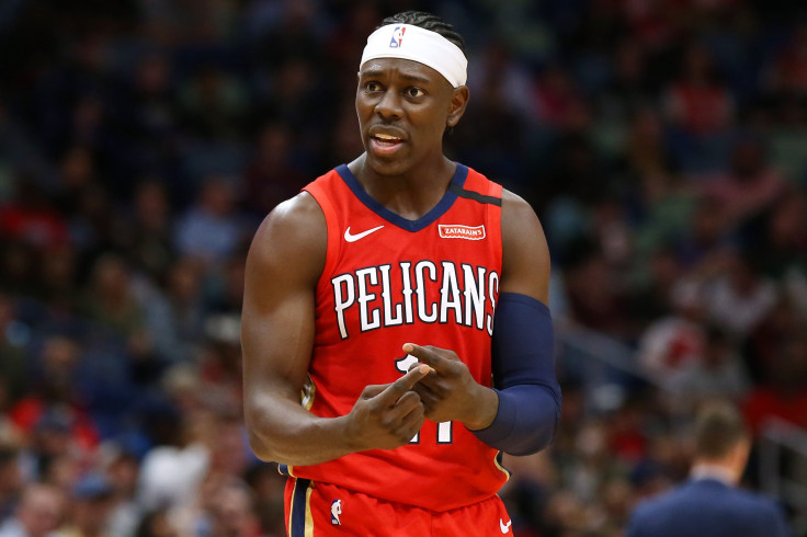  Jrue Holiday #11 of the New Orleans Pelicans