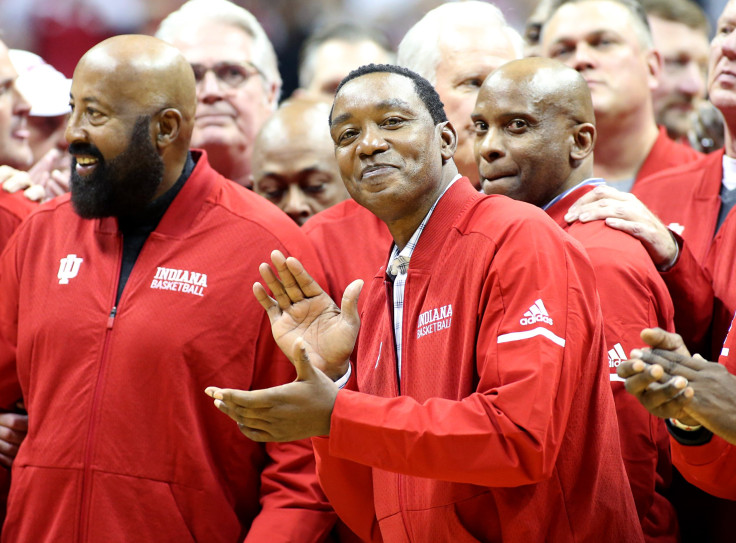 Former Indiana Hoosiers player Isiah Thomas