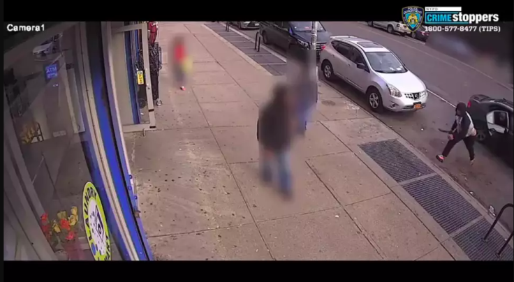 A screenshot image of the attack, as uploaded on a news portal.