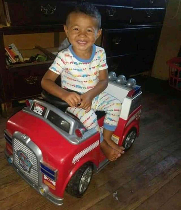 Messiah Williams, 3, was fatally shot by suspects in his living room in flint.