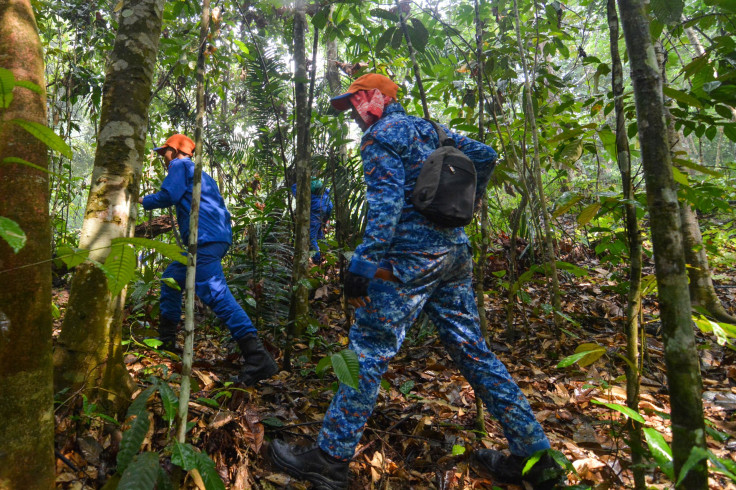 Members of a rescue team continue to search for the missing 15-year-old Franco-Irish teenager Nora Quoirin in Seremban on August 11, 2019.