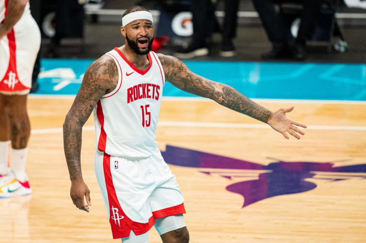 DeMarcus Cousins #15 of the Houston Rockets