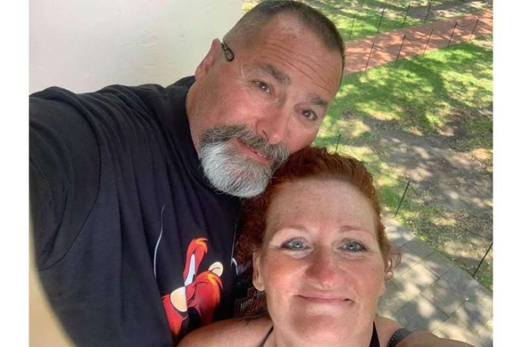 Tami Lynn Chenoweth, 51; James Stanley McGhee, 59 during happier times.