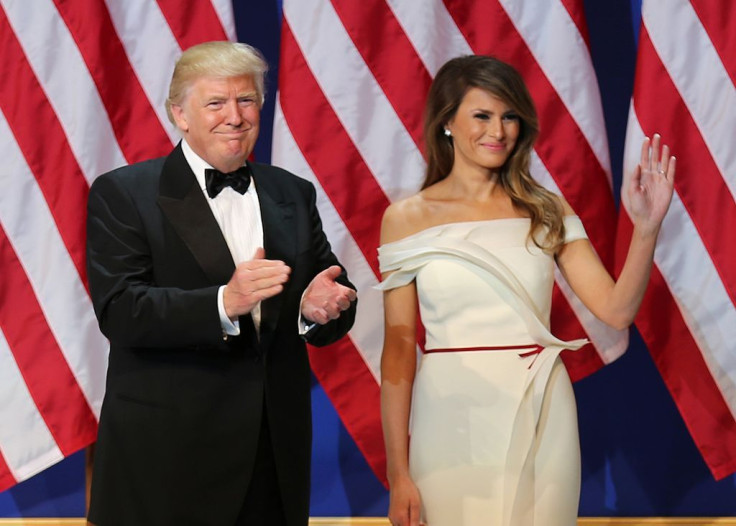 Melania Trump and Donald Trump