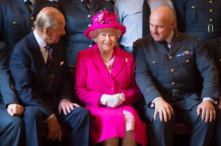 Queen at the Poppy Legion's annual field