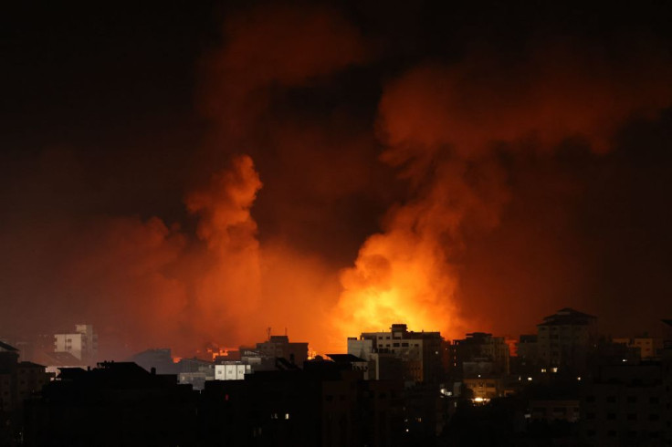 Israeli airstrikes in Gaza City