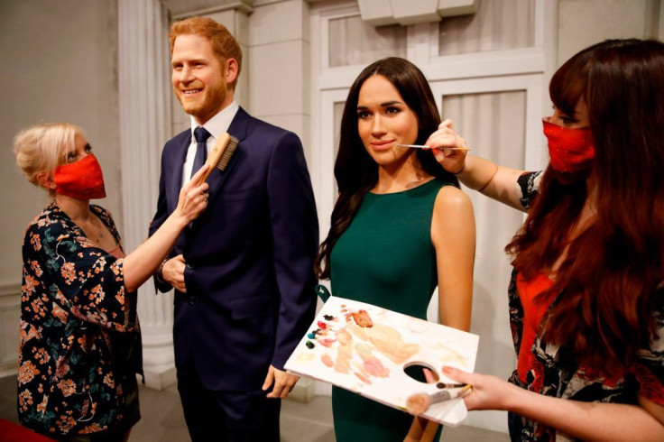 Prince Harry, Meghan Markle wax figures