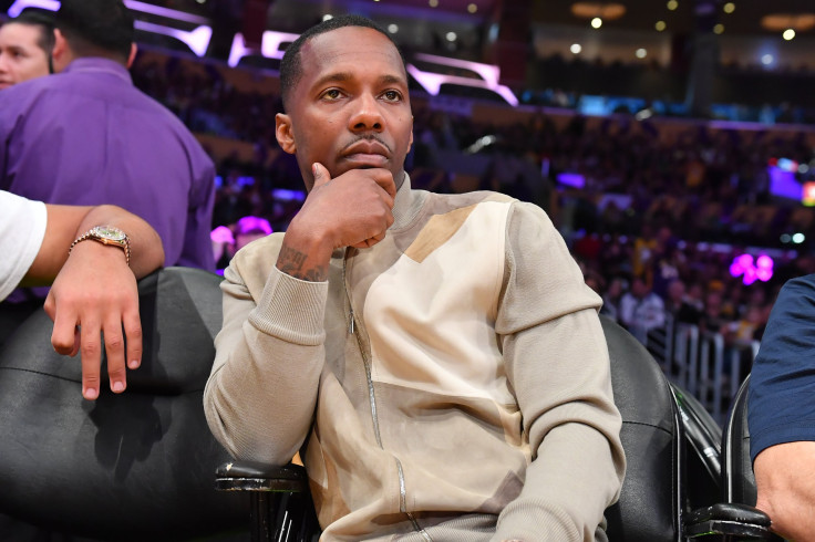 Rich Paul attends a basketball game between the Los Angeles Lakers and the Boston Celtics at Staples Center