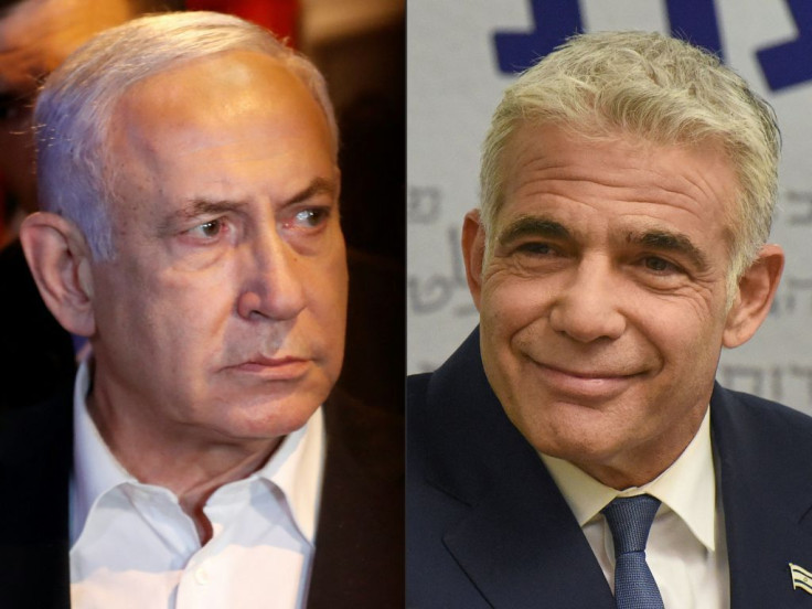 Benjamin Netanyahu and Yair Lapid