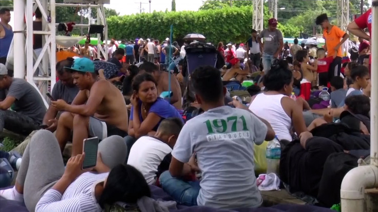 Migrant Caravans Await Journey From Mexico To U.S. Southern Border