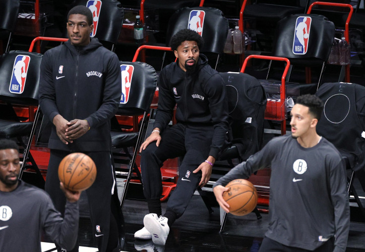 Spencer Dinwiddie #26 of the Brooklyn Nets