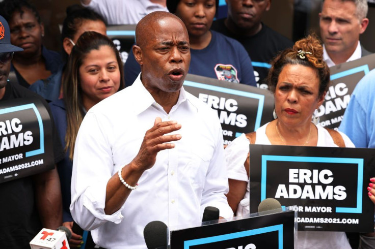 New York City mayoral candidate Eric Adams