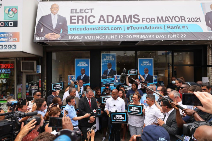 NYC mayoral candidate Eric Adams