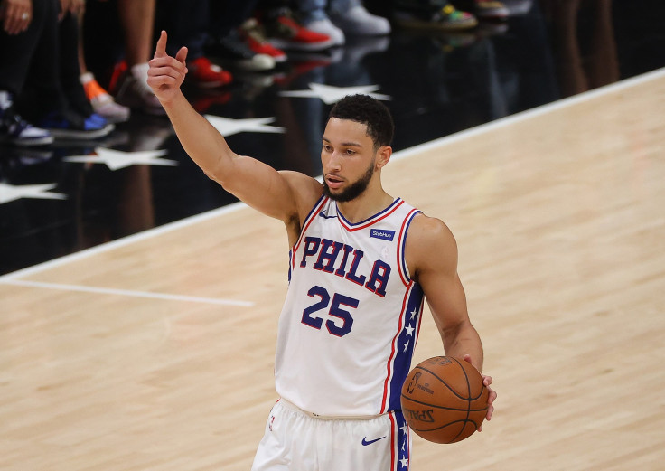 Ben Simmons #25 of the Philadelphia 76ers